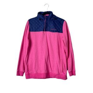 Vineyard Vines Quilted Nylon Performance Shep Shirt Pullover Size Small